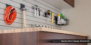 Butcher Block Custom Garage Workbench